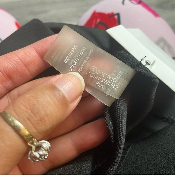 Calvin Klein A-Line Sheath Dress with Button Detail Size 2 0134 - Picture 9 of 11